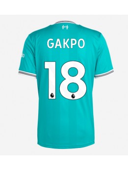 Liverpool Cody Gakpo #18 Replika Tredje Kläder 2025-26 Kortärmad